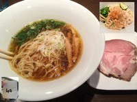 「【限定】珠玉そば（650円）+感謝玉帆立ウニ（350円）」@麺や 虎徹の写真