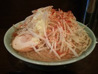 「小（トウガラシ）￥730」@ラーメン二郎 JR西口蒲田店の写真