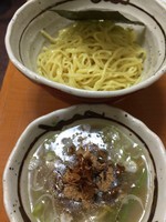 「和風つけ麺(温)」@和風らーめん 金子の写真