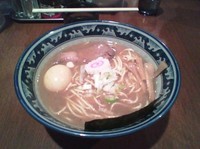 「重厚中華そば ＋味玉830円」@重厚煮干中華そば 大ふく屋 海浜幕張店の写真