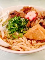 「（限定）牛出汁麺¥850＋牛エキスガーリックライス¥150」@らーめん・つけめん いつ樹の写真