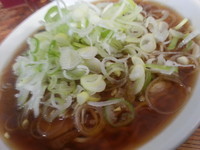 「竹の家　ラーメン580円＋ネギ100円」@竹の家の写真