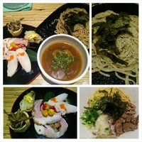 「【年末特別限定】鴨白湯つけソバ （141228）」@NOODLE STOCK 鶴おかの写真