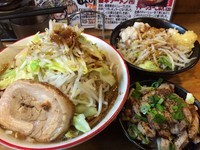 「とんこつラーメン特盛＋チャーシューご飯＋チェンジ郎」@きら星の写真