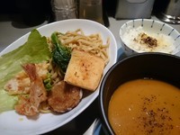 「オマール海老のビスク風つけ麺～小さな焼きチーズ飯付1000円」@中華蕎麦 瑞山（ZUIZAN）の写真