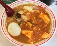 「蒙古タンメン＋ゆで玉子（￥800＋￥60）」@蒙古タンメン 中本 町田店の写真