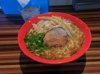 「黒とんソバ」@麺屋 輝之介の写真