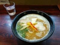 「赤白湯」@麺屋 鶏っぷの写真