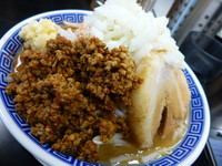 「稲妻そば（中盛）」@雷神屋の写真