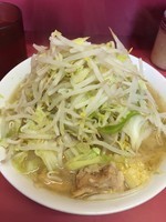 「ラーメン、ヤサイ、ニンニク、アブラ」@ラーメン二郎 ひばりヶ丘駅前店の写真
