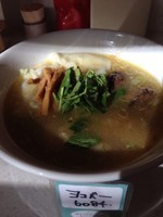 「地球(ほし)と星の塩ラーメン 1100円」@ラーメン星印の写真