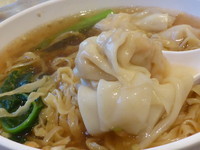 「鮮蝦雲呑麺（９０台湾元）」@吉星港式飲茶の写真