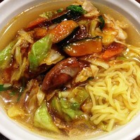 「スタミナラーメン（塩スープ）」@スタミナラーメン 馬しゃ屋の写真