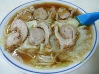 「チャーシューワンタン麺(並盛)570円」@林屋食堂の写真