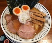 「煮干しらーめん＋全部入り（￥650＋￥350）」@煮干しらぁめん 猫トラ亭の写真