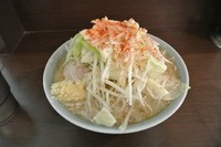 「ラーメン　730円　野菜ニンニク唐辛子」@ラーメン二郎 JR西口蒲田店の写真