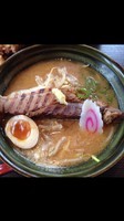 「豚トロステーキ味噌ラーメン」@江戸味噌ラーメン 二代目てらっちょ 牛久店の写真