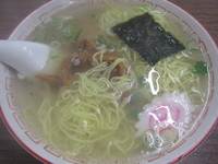 「塩ラーメン　「550円」」@多万里食堂の写真