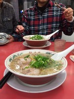 「特製醤油ラーメン・麺カタメ」@ラーメン魁力屋 河原町三条店の写真