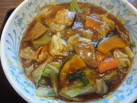 「スタミナ冷やし（大盛り）￥860」@我流食堂 シーサイドひたちなか店の写真