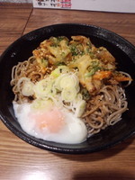 「汁なしまぜそば天玉750円（大盛同料金）」@そば助 御徒町店の写真