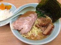 「チャーシューメン」@横浜ラーメン 武蔵家 日吉店の写真