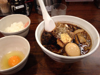 「黒中華 ¥850」@つけめんTETSU 赤羽店の写真