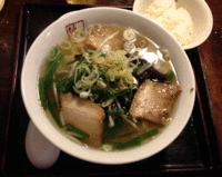 「塩ラーメン（700円）」@喜多方ラーメン 坂内 有楽町店の写真