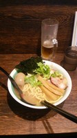 「味玉らぁめん」@自家製麺 麺屋 利八の写真