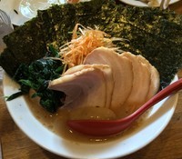 「のりねぎちゃったま（正月価格￥1050）」@ラーメン大桜 今宿店の写真
