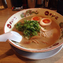 煮卵ラーメン