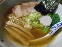 「《限定》　薄口醤油ラーメン＋焼豚マシ」@拉麺酒房 熊人の写真