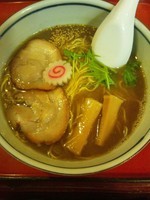 「飛魚正麺（醤油）」@麺創房 昭和呈の写真