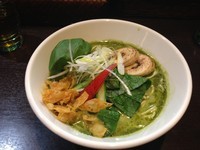 「翡翠架喱麺　￥800」@麺餐 一凜の写真