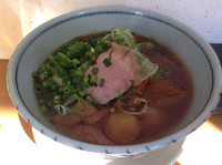 「けんちん蕎麦 鴨ロースを添えて」@MENYA 食い味の道有楽の写真