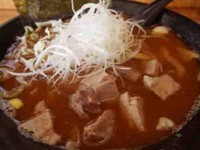 「とんこつ醤油ラーメン」@横浜ラーメン 萬年家の写真