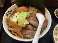 「こってり煮干し全部乗せ」@煮干しらーめん青樹 立川店の写真