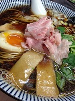 「煮干しそば（黒醤油）」@中華そば よしかわの写真