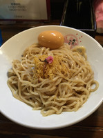 「【月末限定】煮干しつけ麺880円＋味玉110円」@麺匠 さくら咲く 阿波座本店の写真