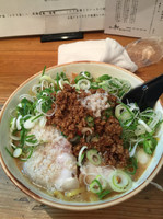 「【冬限定】味噌ラーメン850円＋替え玉100円」@麺や拓 堀江本店の写真