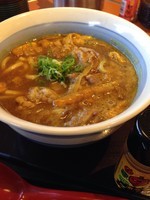「牛カレーうどん 750円」@和食 さと 法隆寺店の写真