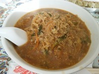 「ギョーザラーメン(並盛)700円」@ラーメン在の写真