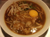 「徳島中華そば すきたに」@らあめん花月嵐 成増店の写真