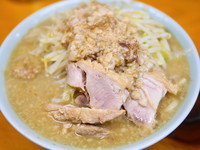 「ラーメン アブラ＋カラメ」@ラーメン二郎 新橋店の写真