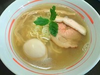 「【限定】鯛とアサリの塩そば 750円」@麺屋 むじゃきの写真