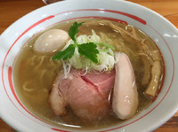 「【限定】鯛とアサリの塩そば750円」@麺屋 むじゃきの写真