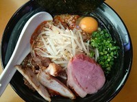 「【きまぐれ味噌らーめん】牡蠣味噌まぜそば ￥830」@麺屋 扇 SENの写真