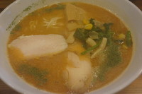 「みそラーメン鮭絞り（限定・四季の味）」@鮮魚らーめん 五ノ神水産の写真