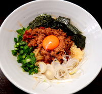 「やみつき台湾風まぜそば(820円）」@極濃つけ麺 プルプル55の写真