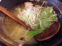 「海老塩ラーメン　￥６８０」@麺屋 あわざの写真